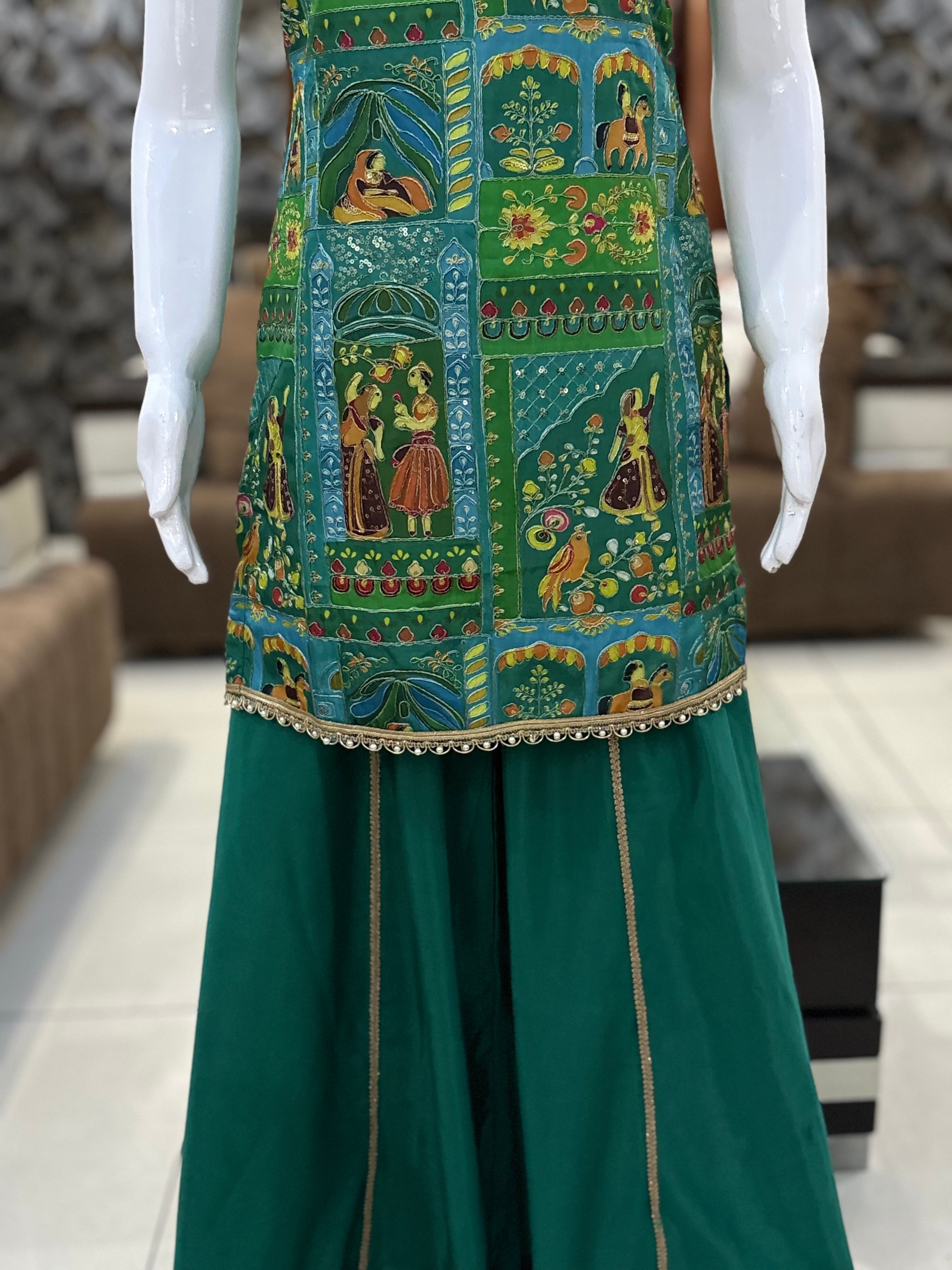 Vrinda Vibes Skirt Set
