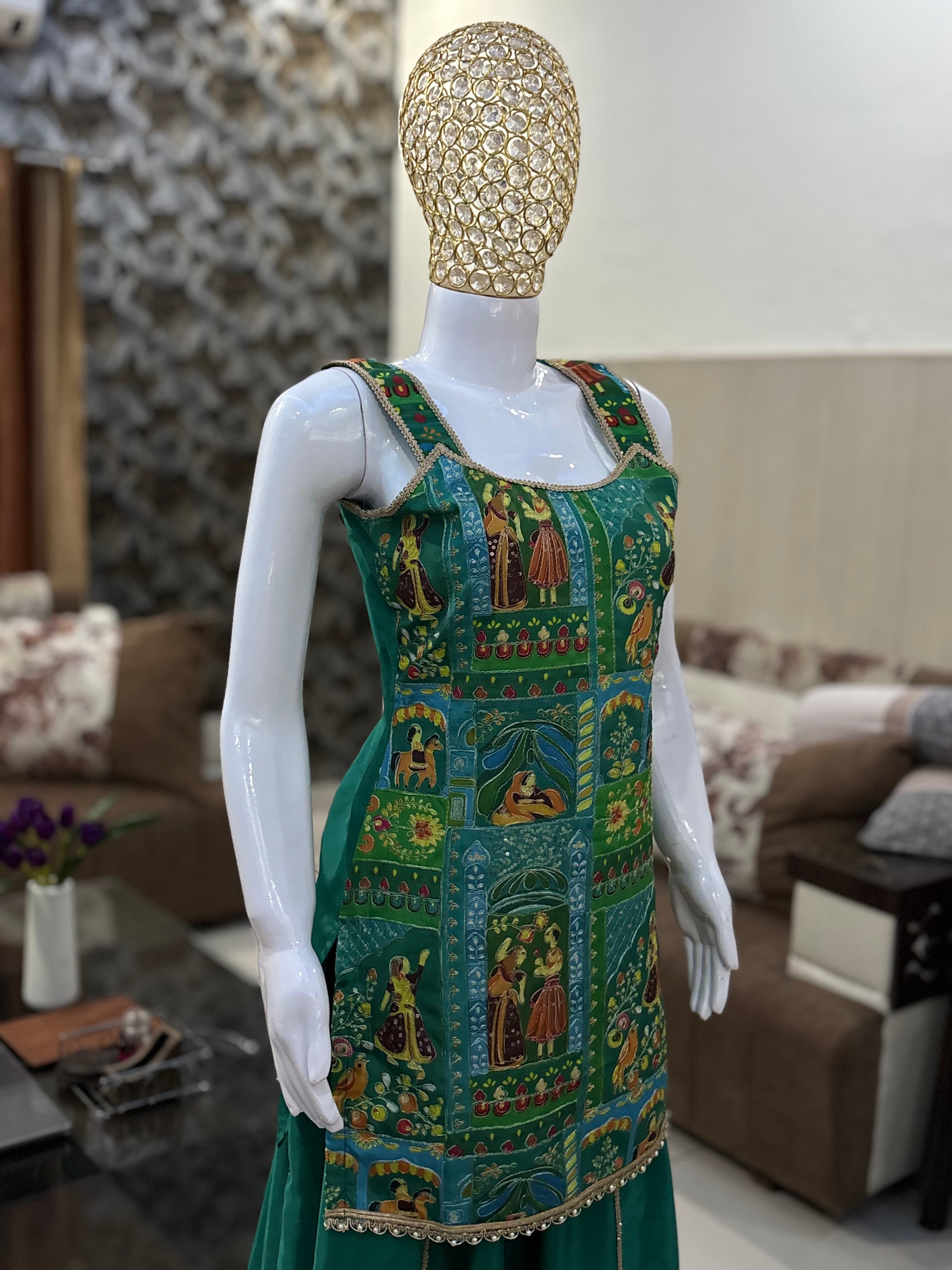 Vrinda Vibes Skirt Set