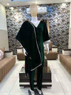 Royal Hara Velvet Plazo Set