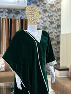 Royal Hara Velvet Plazo Set