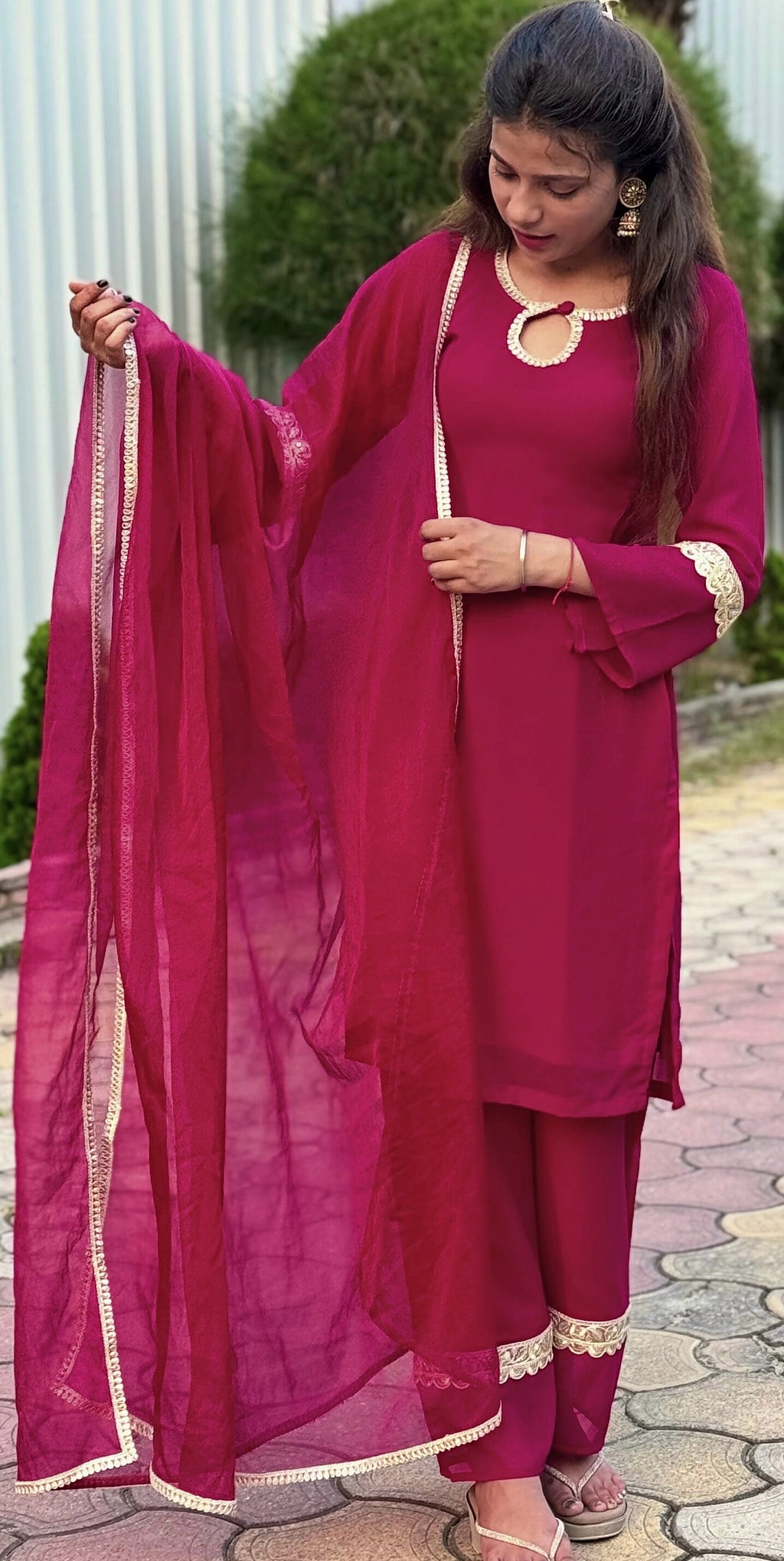 🌸 Gulabi Nazakat – Premium Suit Set 🌸